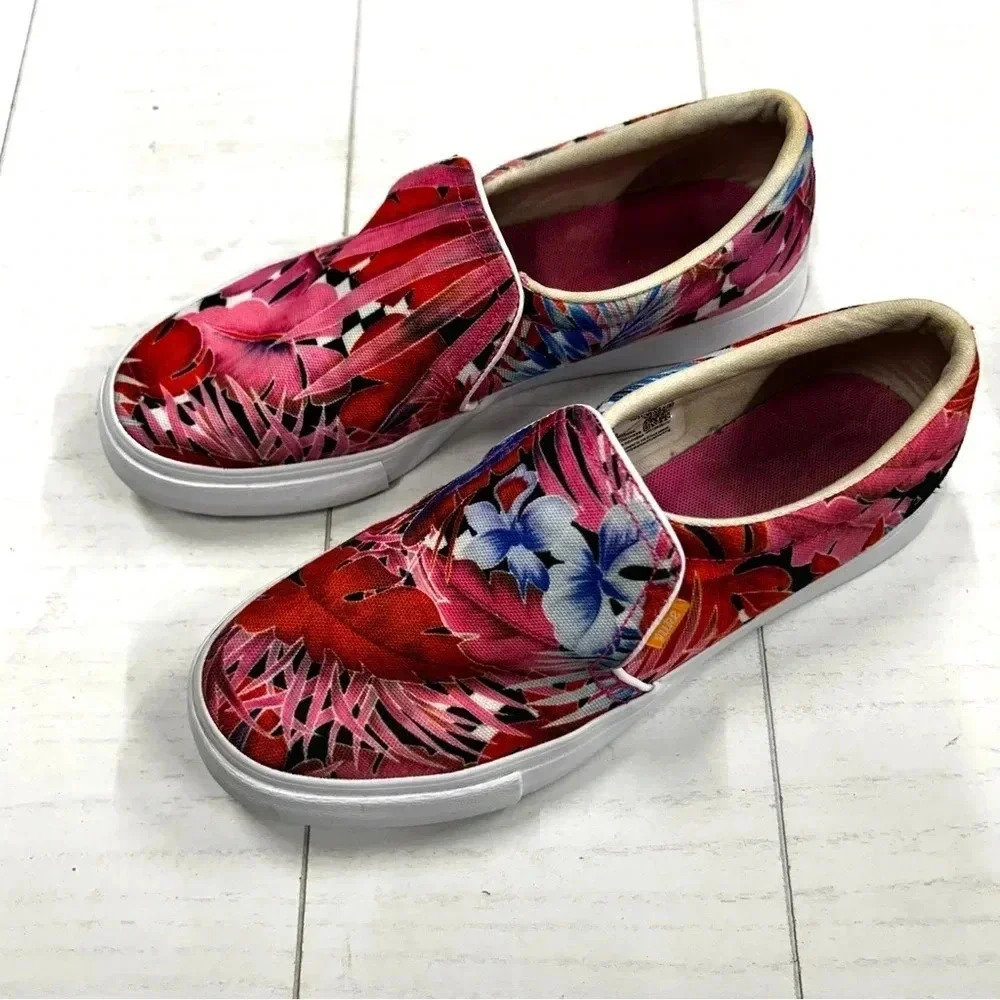 NIKE‎ Court Royale Hawaiian Womens 7 Pink Floral Shoes Sneakers CD7003-600